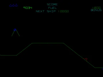 Lunar Battle (prototype, earlier) screen shot game playing